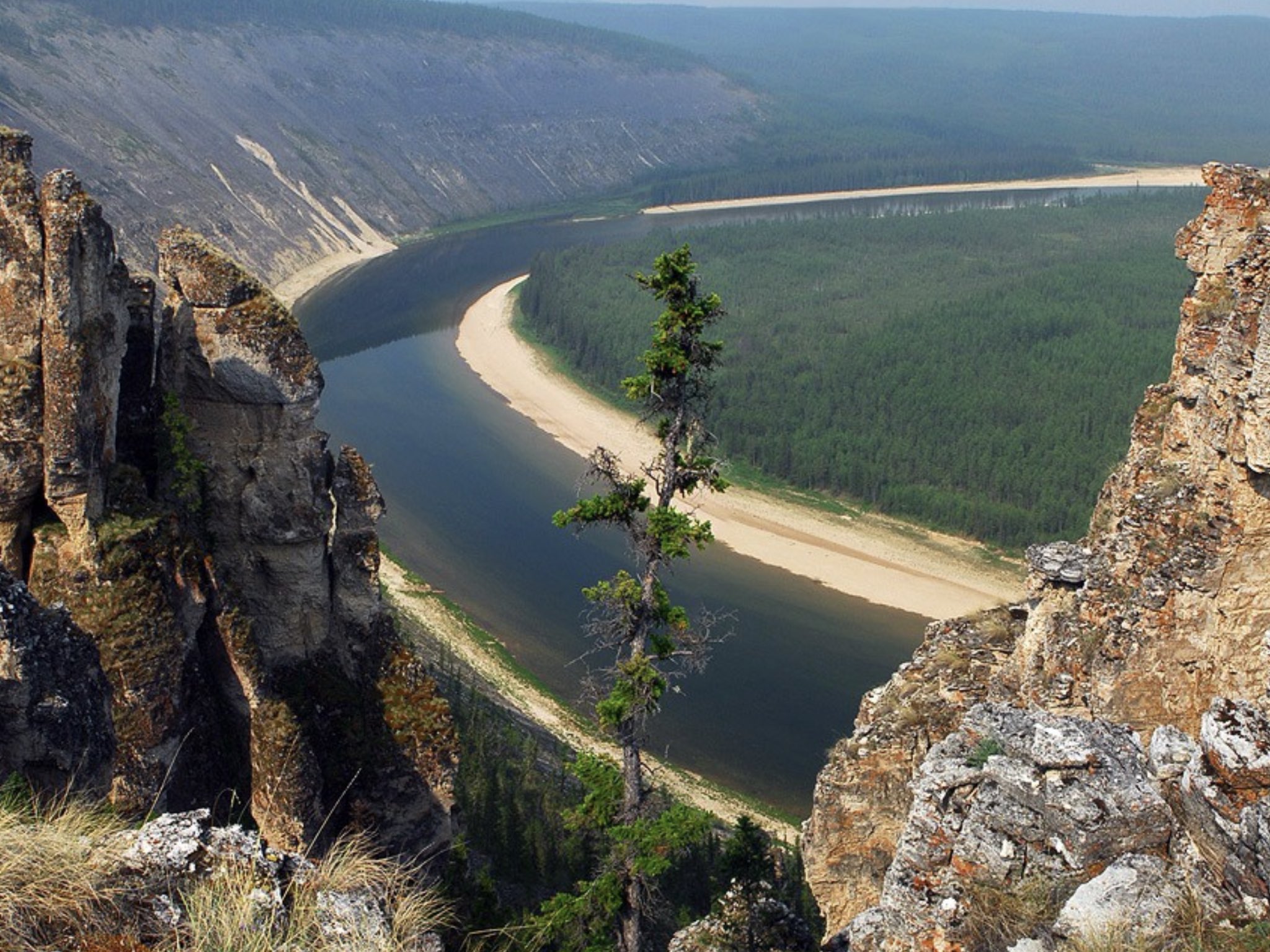 Река Амга Якутия