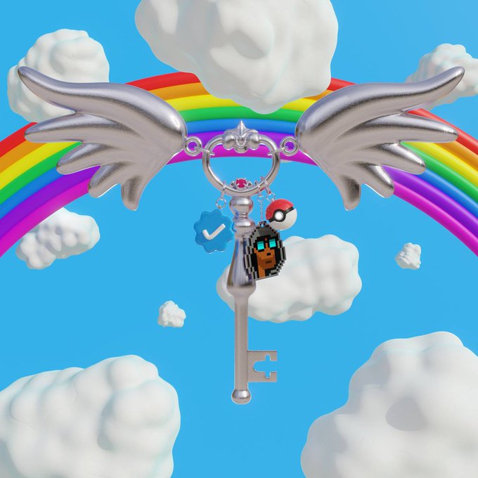 coolkeysnft's tweet photo. What are #CoolKeys?
Cool Keys is a unique PFP collection that combines our love for Internet culture and our artistic vision embodied in the classic, first personalization we all grew up with. https://t.co/goyGtB9OS9