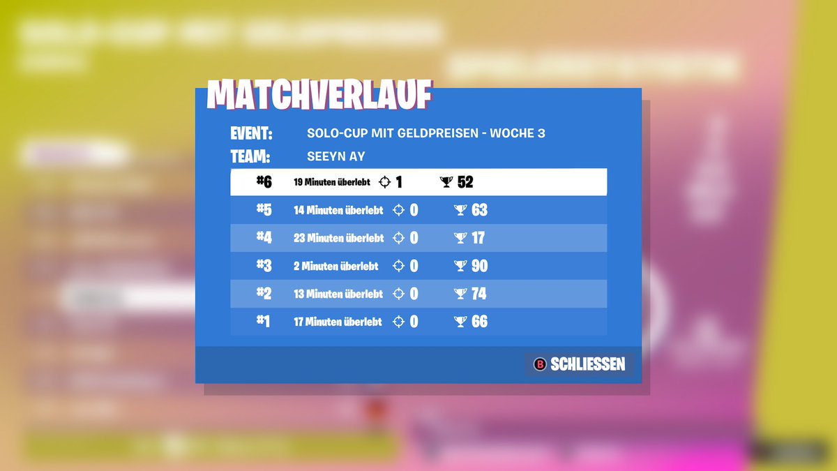 seeynEU's tweet photo. Es war legit so schwer auf console und so laggy aber für das erste Solo Finale ist es Ok. ♻️+❤️ https://t.co/PJUrh3E2Tw