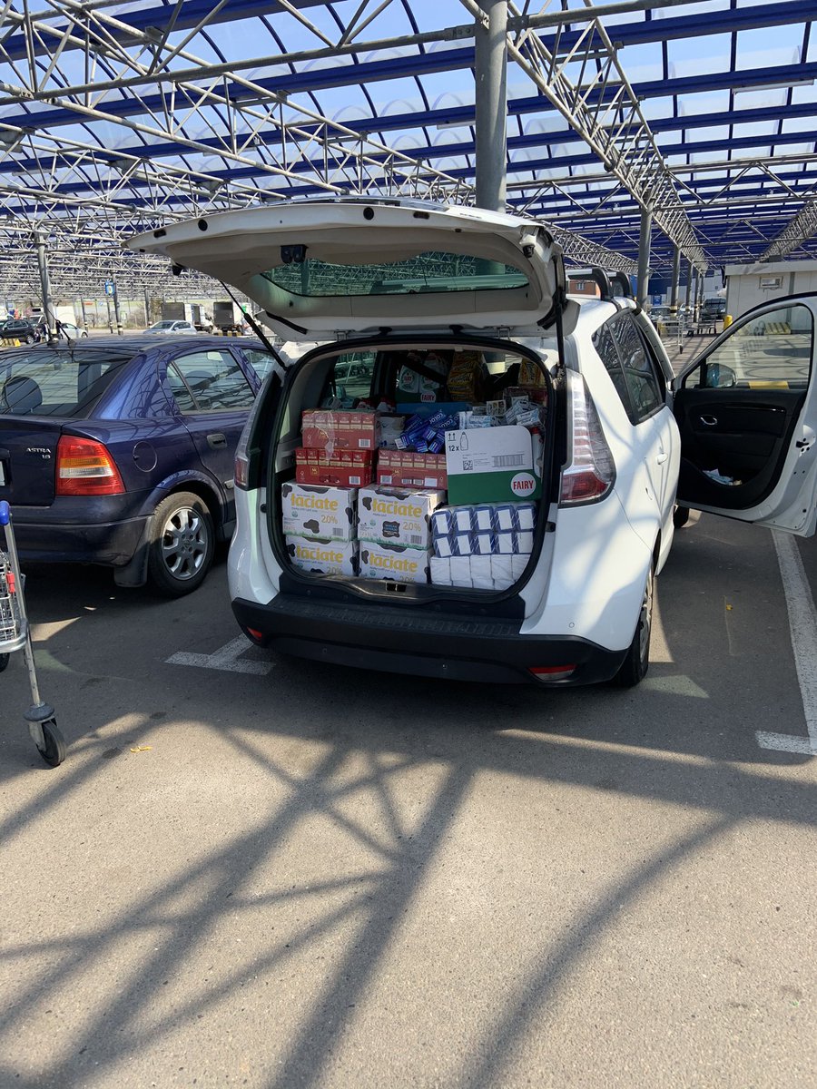 DMuggleton's tweet image. There are no lorries or vans bringing aid to Gdańsk. People are moved here and it’s the humanity of the people here that helps them. Just because they’ve gone doesn’t mean they don’t need help. I’ve done my best but it won’t last long.