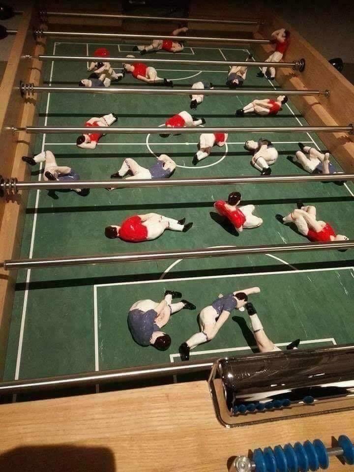 Limited edition Everton foosball table. #LIVEVE