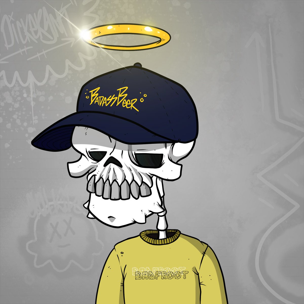 thebadfroot's tweet photo. DOING ANOTHER SKULLKIDS: GENERATIONS GIVEAWAY 🍎

1️⃣ Follow me, @thebadfroot
2️⃣ Like, and retweet this post 
3️⃣ Tag as MANY friends as you have 
4️⃣ I will DM a winner in 48 hours!

Second place will win 0.05 ETH!!! Check out https://t.co/IwKSFNjAcm. We mint 4/27!

#NFT #NFTs https://t.co/1iAhg3nUQ7