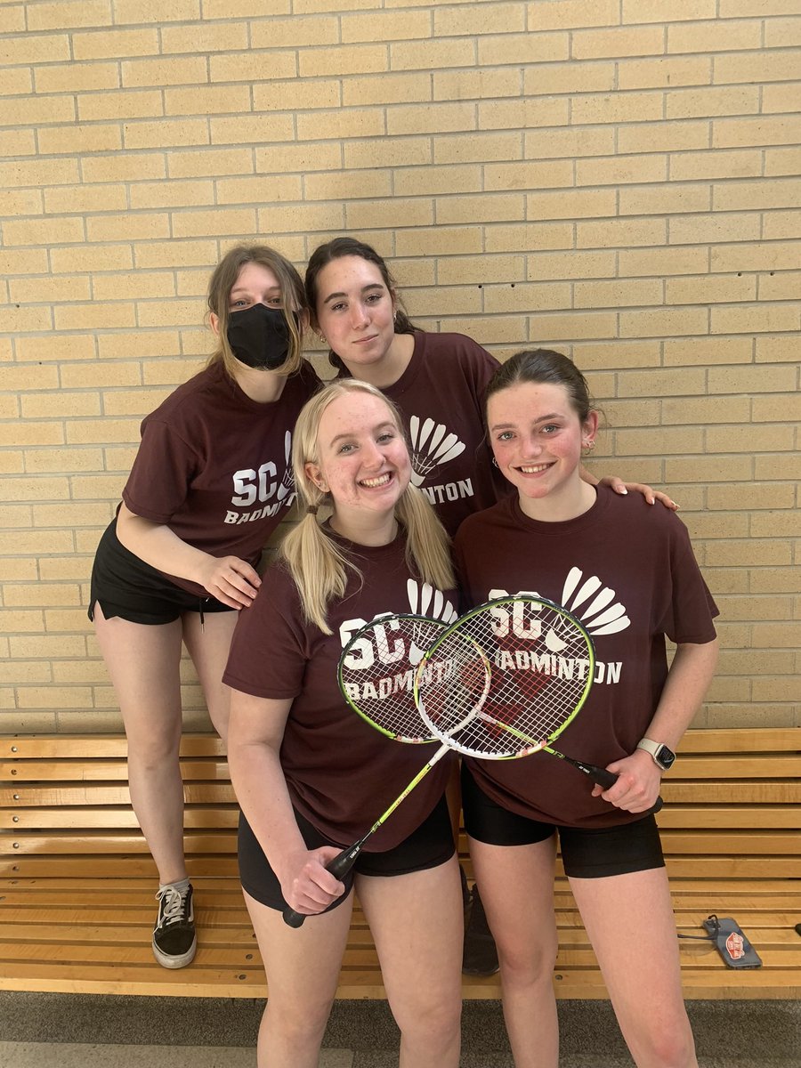 storm_schmidt's tweet photo. Great efforts by the Sr 🏸team last week @SouthCarletonHS @NCSSAASports https://t.co/7yh9oOLoaU