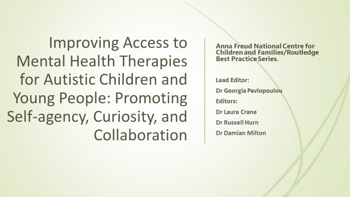 Publishing contract signed. 
#autism #mentalhealth #coproduction #counselling #psychotherapy