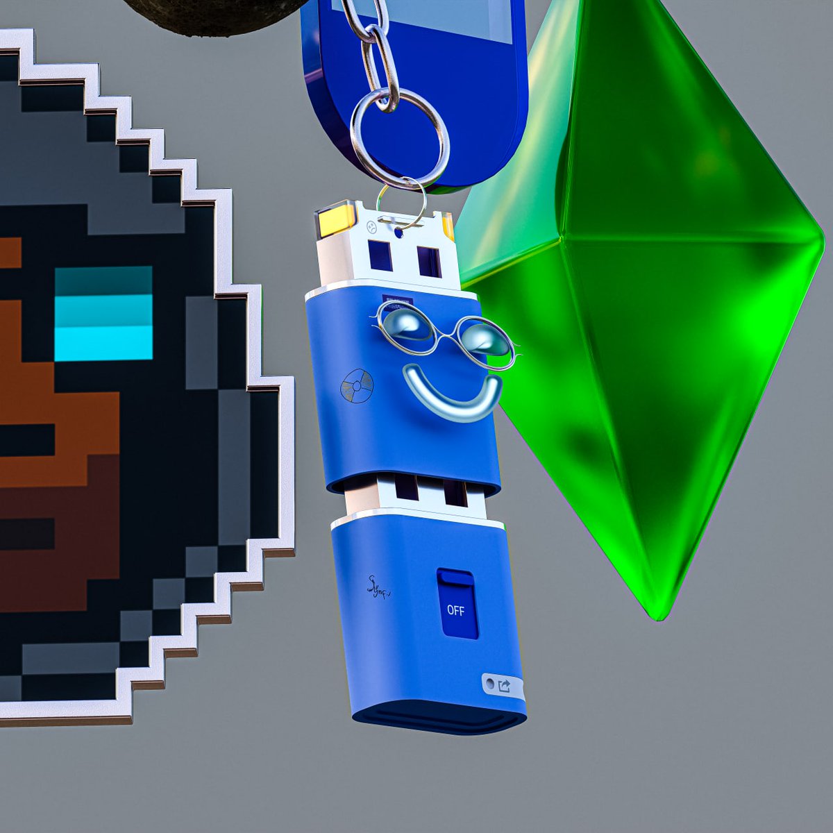 coolkeysnft's tweet photo. Not to worry, #CoolKeys to the rescue!
Never lose your favorite classic memes and NFT icons (not to mention a few cool Easter eggs)✨✨
@synccreationn https://t.co/7ucinTBelY