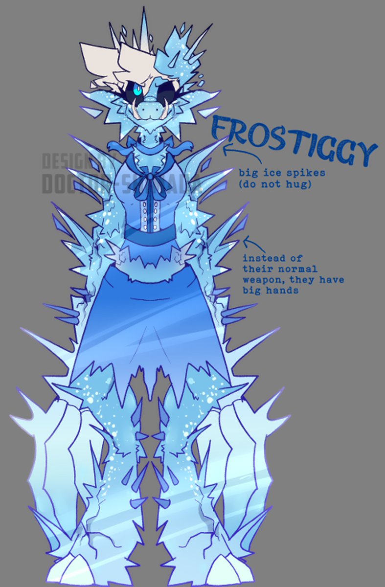 Here is my Frostiggy design!!
believe me or not but they are one of my top favorite characters in piggy sksks
I REALLY APPRECIATE LIKES AND RETWEETS!