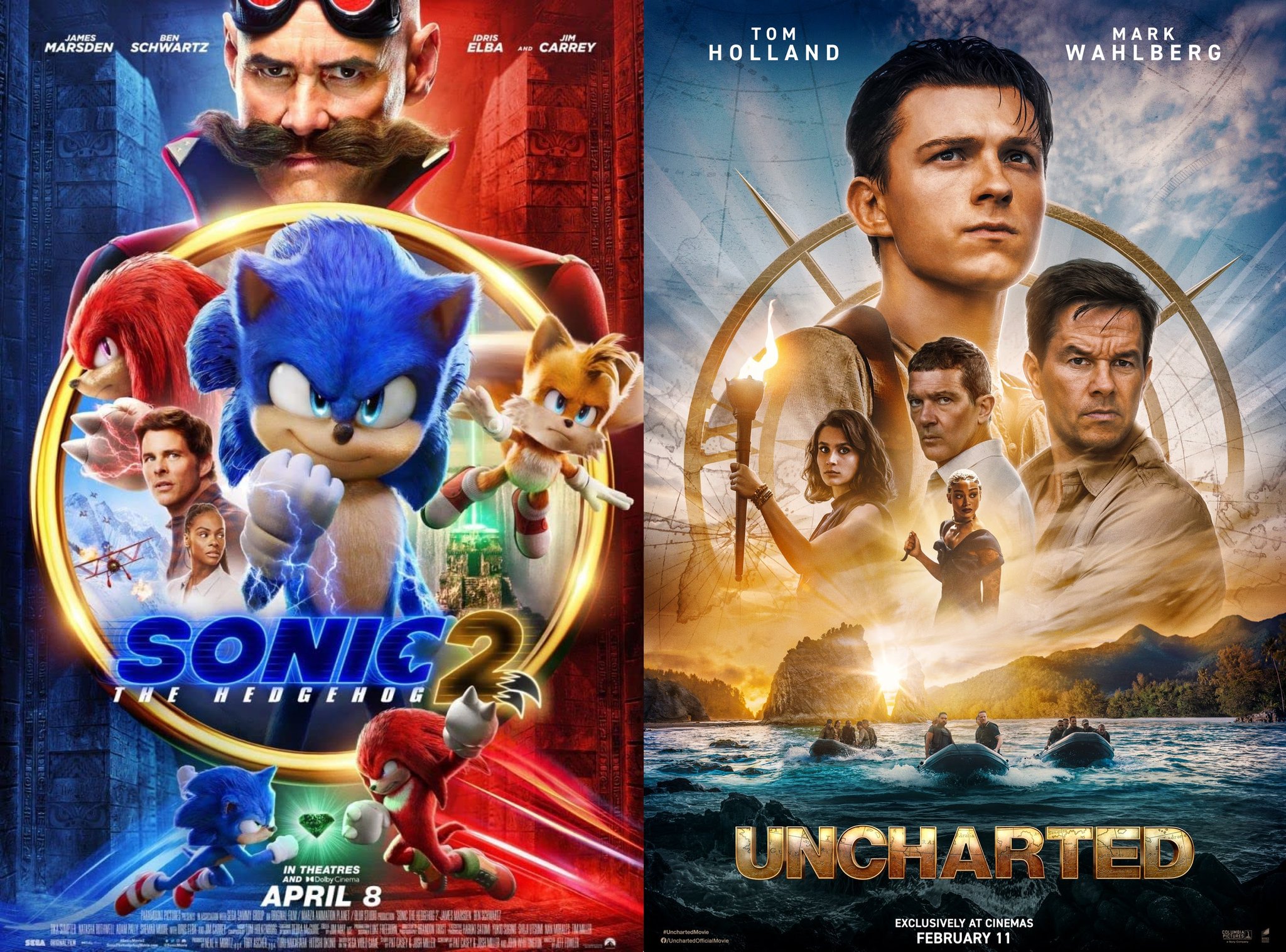 Benji-Sales on X: Video Game Movie Box Office Updates Sonic The Hedgehog 2  • Domestic - $145.8m • International - $142m • Global - $287.8m Uncharted •  Domestic - $145.9m • International 