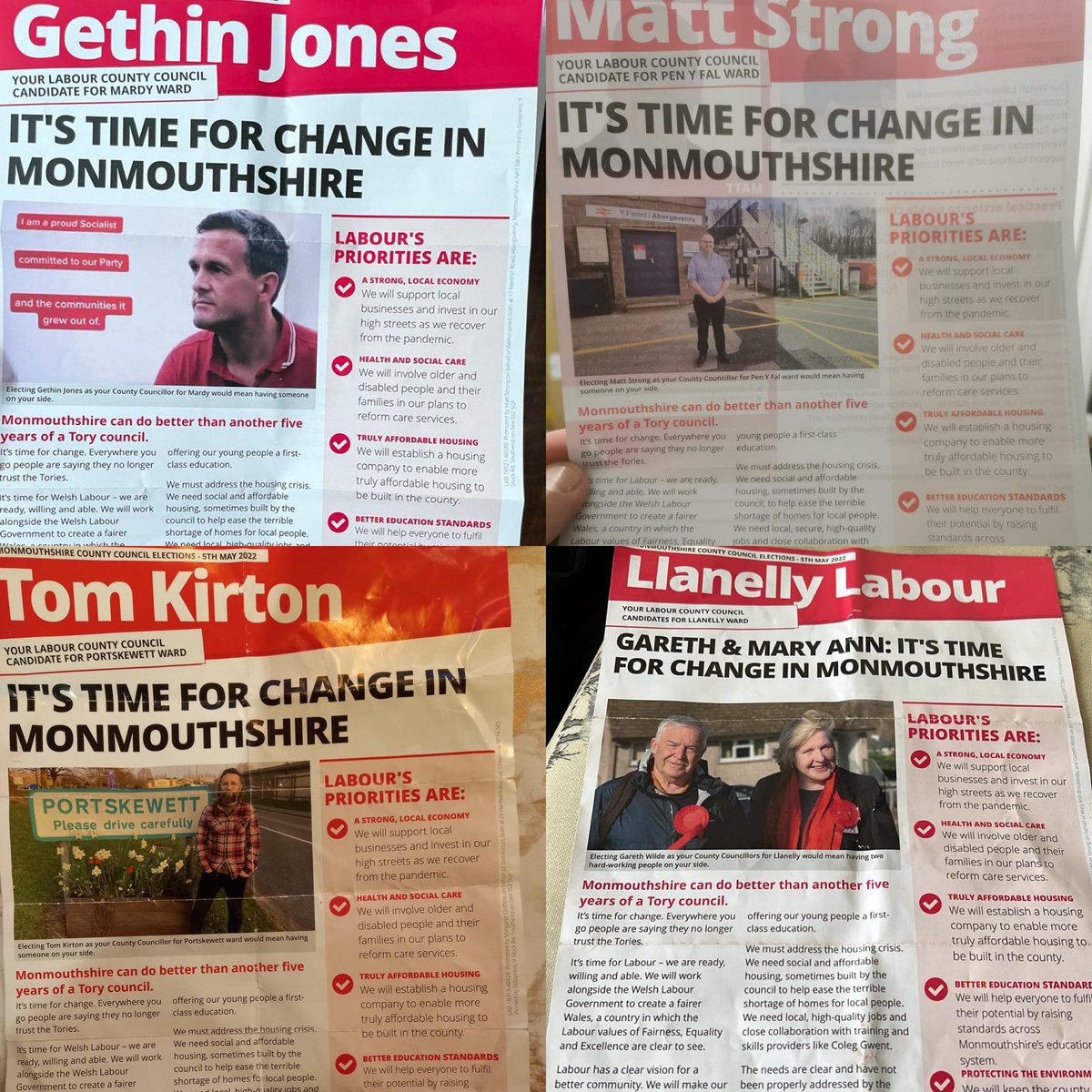 RichardJohnRJ's tweet image. If you’re going to ask residents for their vote you should at least give them the courtesy of saying what you’d do for their ward instead of this generic tat. Proud our candidates are doing bespoke literature talking directly to their residents @MonmouthCA #LocalElections2022