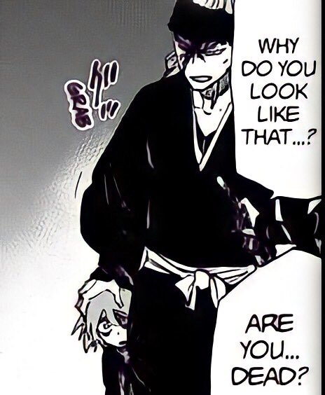 ichihirenruki's tweet photo. Renji being a protective dad :( https://t.co/8mhdiJLEBM