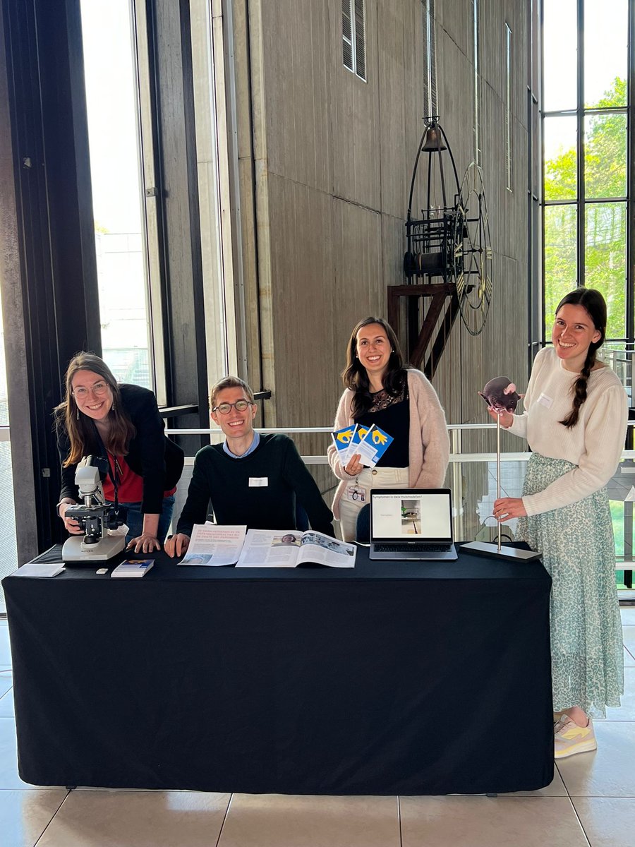 We had a lot of fun today explaining our research at the World Parkinson's Day event of <a href="/parkinsonliga/">Vl. Parkinson Liga</a> in ICC Ghent. Very inspiring to meet many strong patients and their families. <a href="/VIBLifeSciences/">VIB</a> <a href="/ugent/">UGent</a> <a href="/uzgent/">UZ Gent</a>