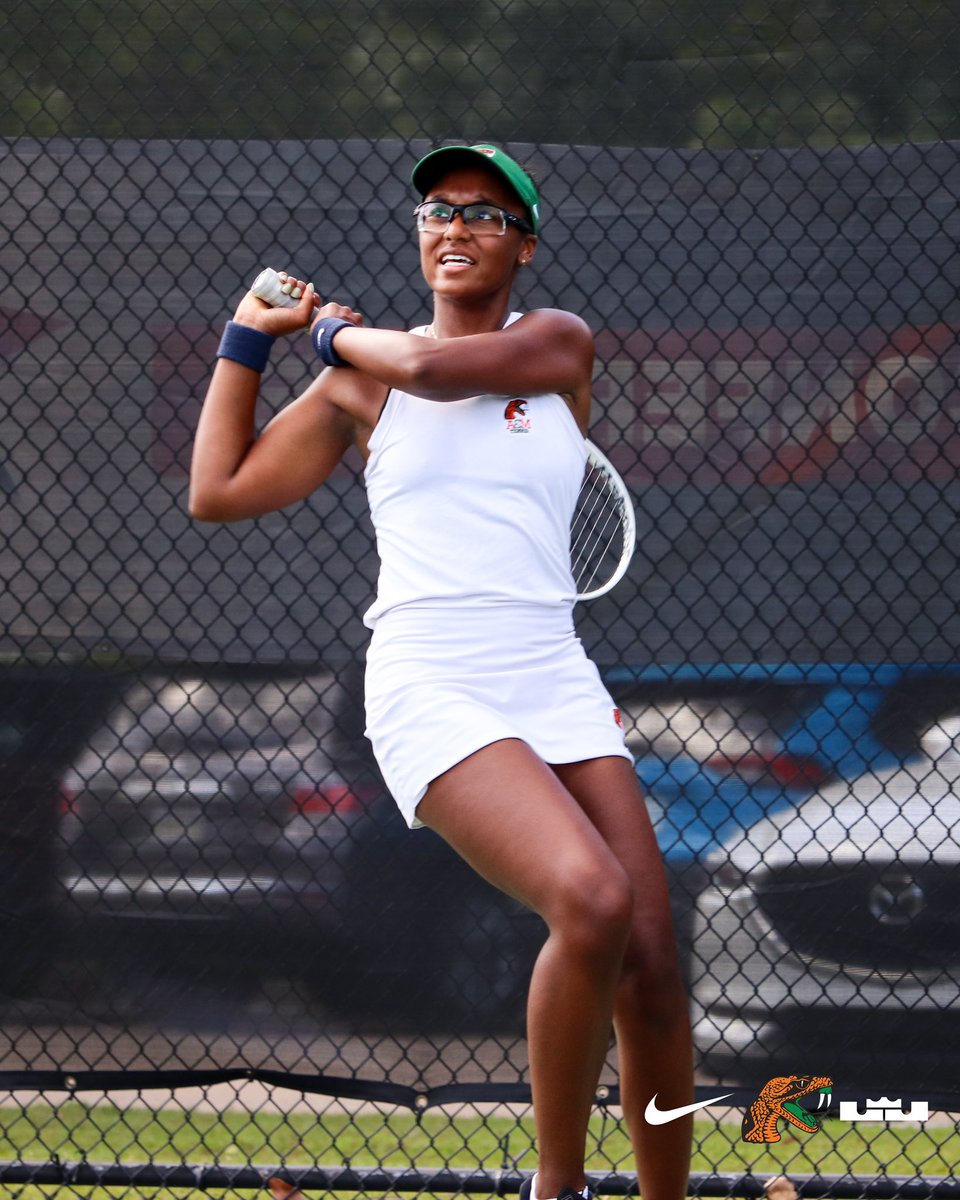 FAMUAthletics's tweet photo. 𝗦𝗪𝗔𝗖 𝗔𝗟𝗟-𝗧𝗢𝗨𝗥𝗡𝗔𝗠𝗘𝗡𝗧 𝗧𝗘𝗔𝗠!

Haleigh Porter is named to the SWAC All-Tournament Team after going 1-0 during the tournament and won the match deciding point on the first day of the tournament. 

#FAMU | #FAMUly | #Rattlers | #FangsUp 🐍 https://t.co/4Y3qKc4d8y