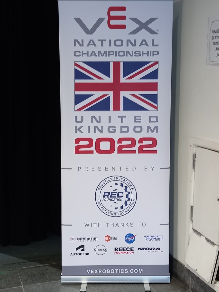 BirkdaleHS's tweet image. Preparing for a media interview about the competition #VEXUKNationals #VEXRoboticsUk