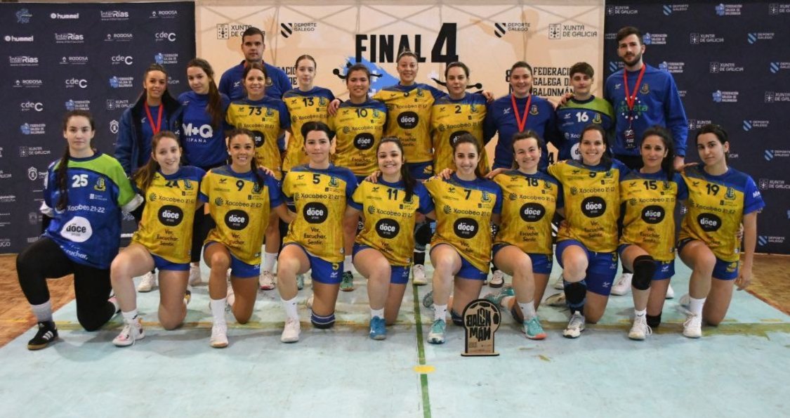 FINAL FOUR 1 AUTONÓMICA FEMININA

<a href="/BALONMAN_TUI/">BM TUI</a>, 3º clasificado Final Four e 4º Clasificado na Liga tempada 21/22!!

Noraboa!!

#ConSeloGalego