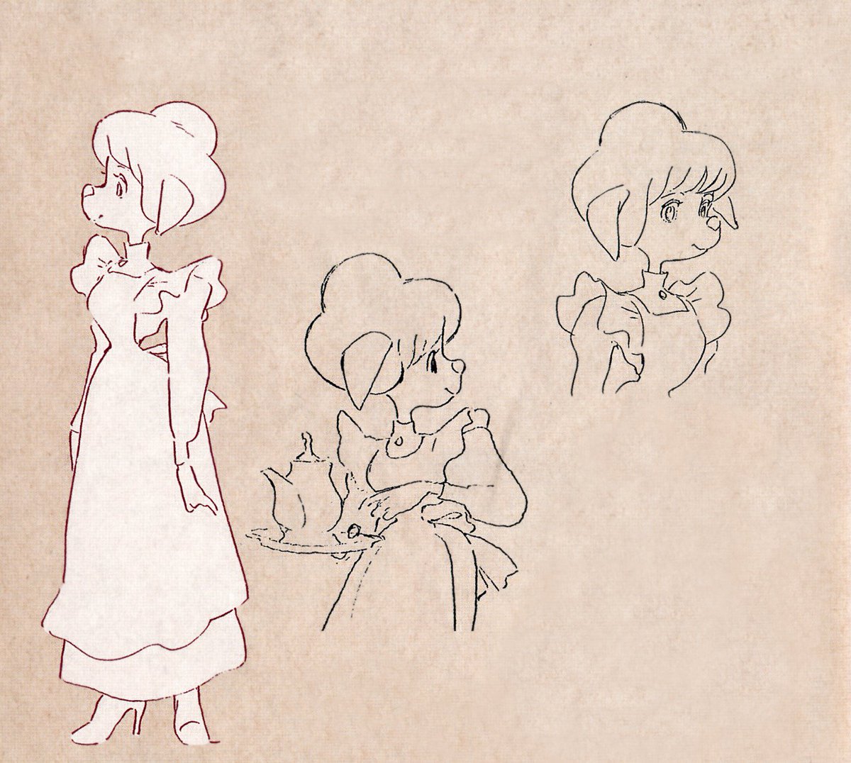 ani_obsessive's tweet photo. Character designs for Sherlock Hound (1984–1985), dir. Hayao Miyazaki and Kyōsuke Mikuriya, Tokyo Movie Shinsha https://t.co/8sQIMj4yQq