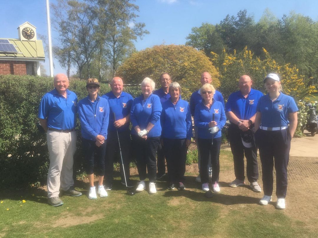 Girton's Mixed Team playing at Eaton Golf Club #EatonGolf this afternoon, 1st round National Mixed Knock Out