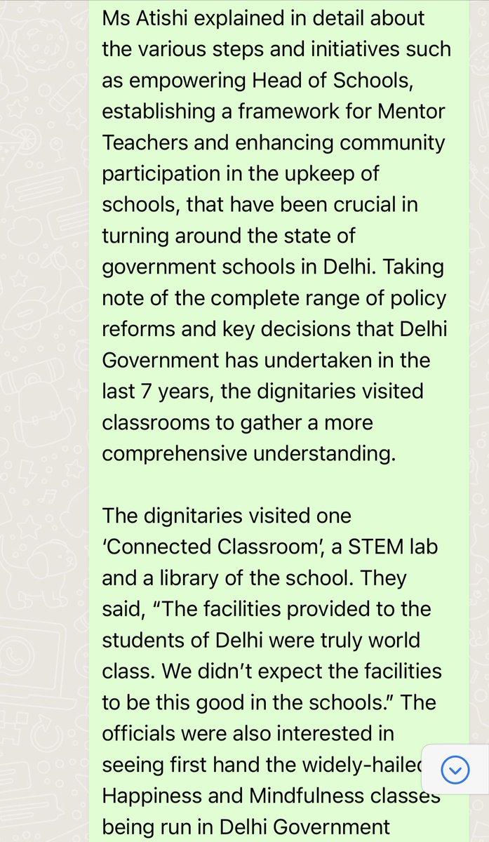 AtishiAAP's tweet photo. Dear Sivankutty ji, It would have been good if you had done a fact check before tweeting on this issue. You might want to have a look at our press release to see what we actually said! https://t.co/ymV8zHJzsZ