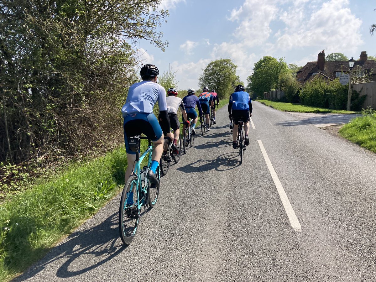 Great hit with <a href="/Hotchillee/">Hotchillee</a> this morning for our #londonparis Training Ride.  Well done Group 3A!  #racerideconquer