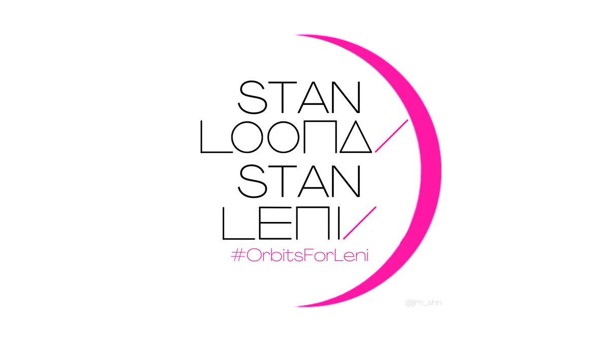 6w4p0n6mH4lUp3t's tweet photo. eto n po copy leni loona orbit
#OrbitsForLeni
#StanLoonaStanLeni
#LENIverse
#lenitheworld https://t.co/suDb5N5ETM