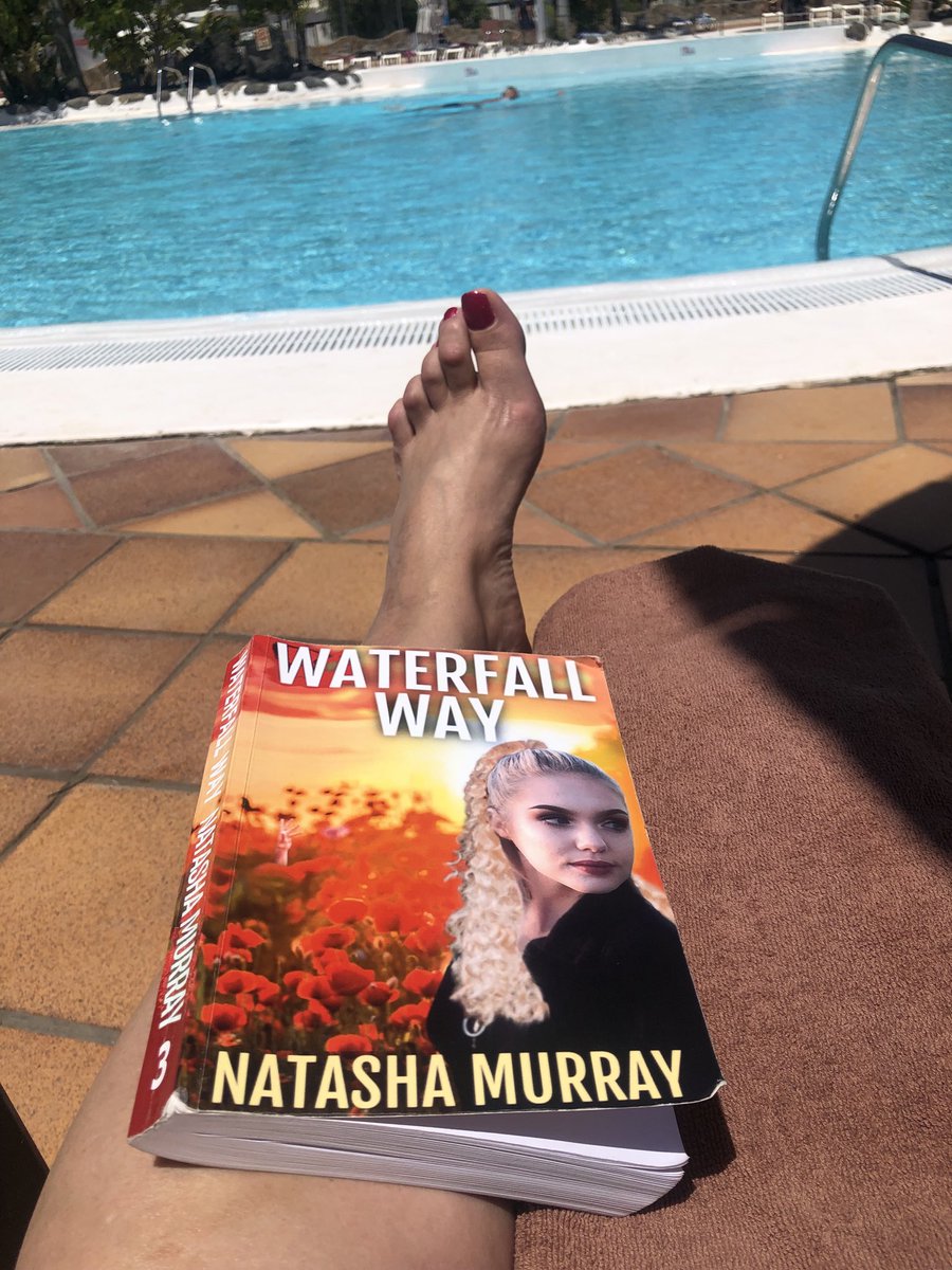 ASWPrint's tweet photo. ⁦@NatashaM_Author⁩  I am just about to finish #WaterfallWay.  What will I read for the rest of my #holiday ? ⁦@suelangleylife⁩ ⁦@TracyMadelin⁩ https://t.co/tTPERWqPV1