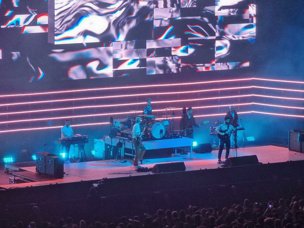 PaulSimsonMTB's tweet photo. Finally we got to see the @foals last night in Birmingham after booking the tickets 3 years ago! (Cheers Covid 👍🏻)
What a band and what a show. @YnnsPhilippakis @jackbevan and Jimmy were on top form. More than worth the wait and the 7-8hr round trip
@forever_foals https://t.co/i89fnXazGu