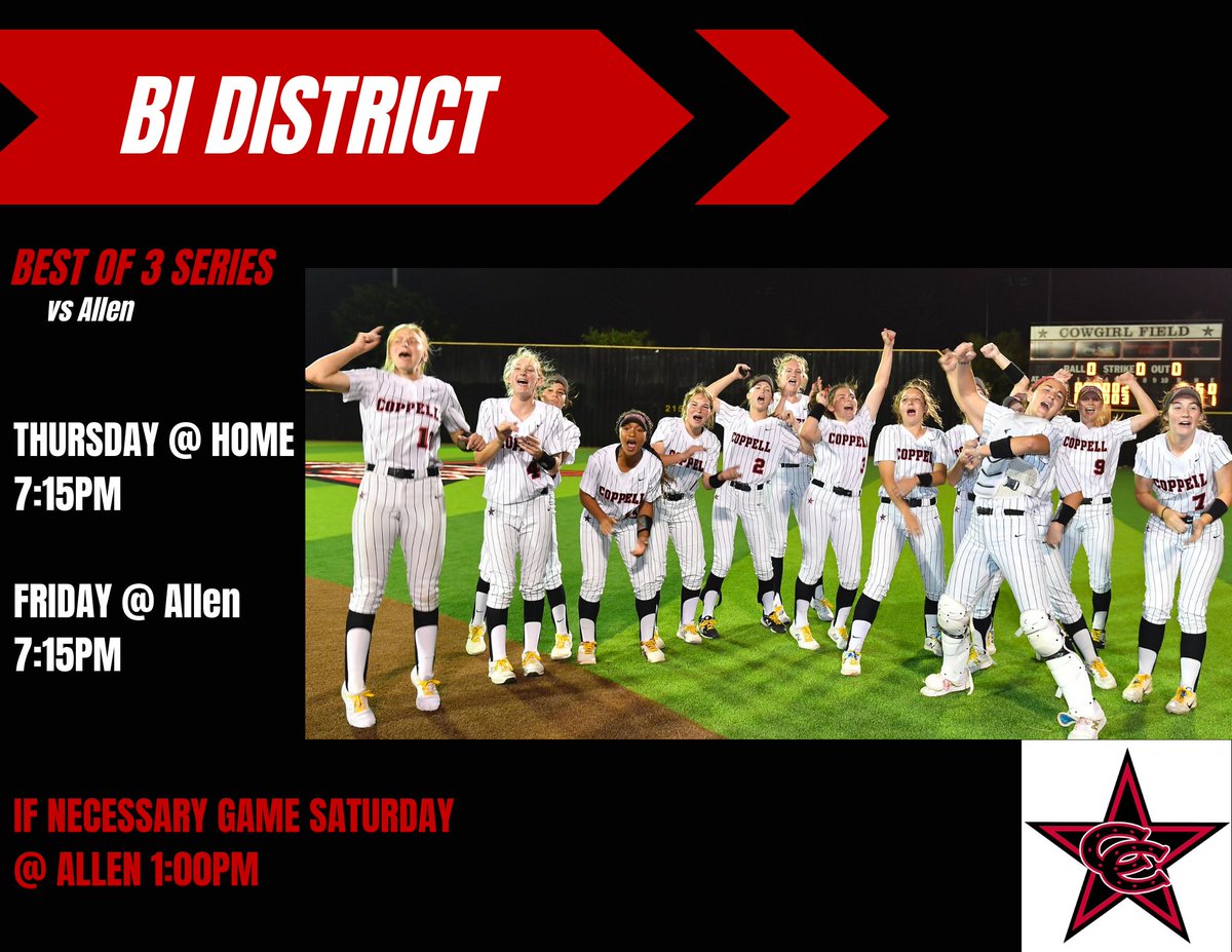 Start making plans to attend our games this week!
Bring a few friends and come make some noise with us!