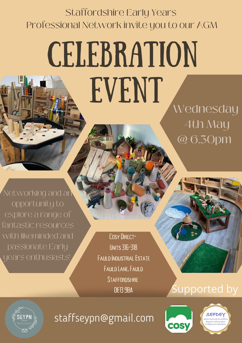 So who will be joining us? #earlyyears #networking <a href="/cosydirect/">Cosy Direct</a> @cosyfoundation