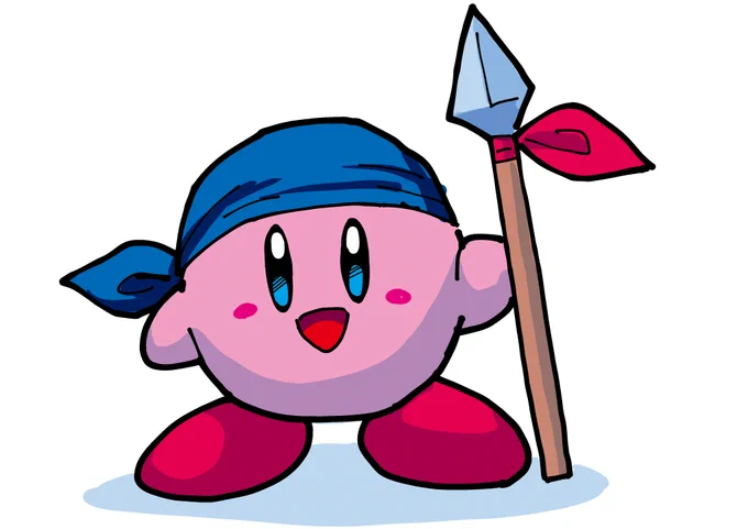 息子とお絵描きカービィ 