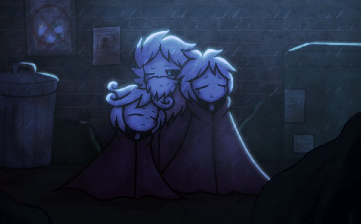 KureoCatto's tweet photo. Sleeping in the back of an alleyway, listening to the sounds of rain..
#identityv #breakingwheel https://t.co/qwjmerFZp9