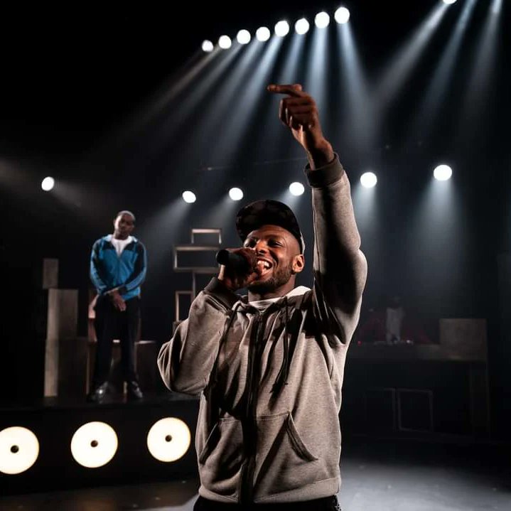 AmeliaCameronP's tweet photo. What a wonderful month and half it's been to be able to work on Grimeboy! I am truly grateful to the cast, creative and stage management team for the opportunity to shadow such incredible, knowledgable and truly inspiring people!

"Narrative, bars and beats that's Grimeboy!" https://t.co/7UsNK15oeW