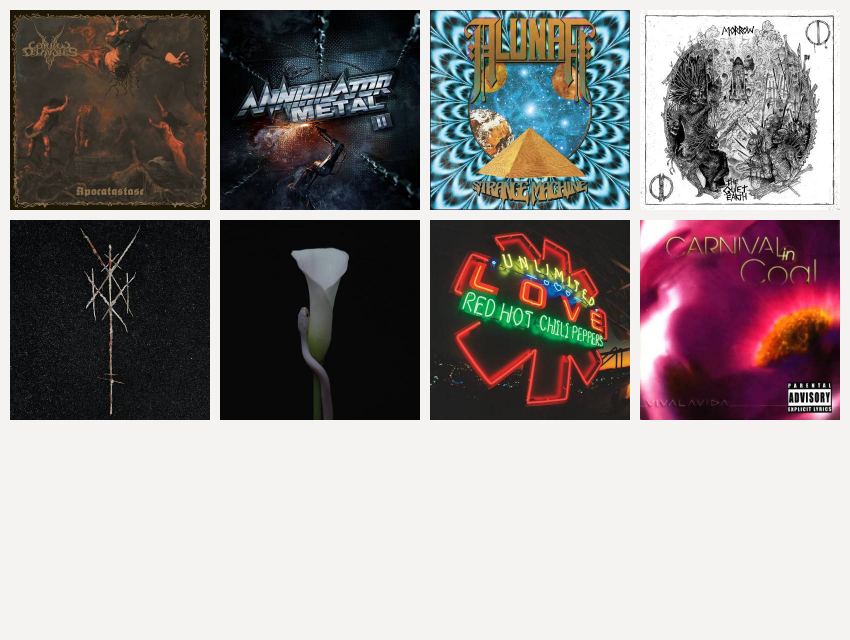 COREandCO's tweet photo. Le récap' du dimanche !
Voici les 8 dernières chroniques mises en ligne cette semaine, avec Carnival In Coal, Red Hot Chili Peppers, Animals As Leaders, Wiegedood, Morrow, Alunah, Annihilator, Corpus Diavolis
#reviewsoftheweek #reviews #chroniques #chroniquesdelasemaine #bestof https://t.co/Hu5q09QwuY
