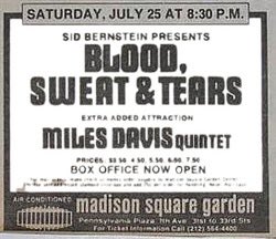 Sid, I hate to tell you this but…

Miles was NEVER an “Extra Added Attraction”. 🤣🤣🤷🏻‍♂️

p.s. Yes kids, it was actually possible to go a show at Madison Square Garden for $3. 😱

#oops #70s #BSnT #MilesDavis #Jazz #JazzDay #jazzgiants #Miles #nftcollector #NFTCommunity #NFTArts
