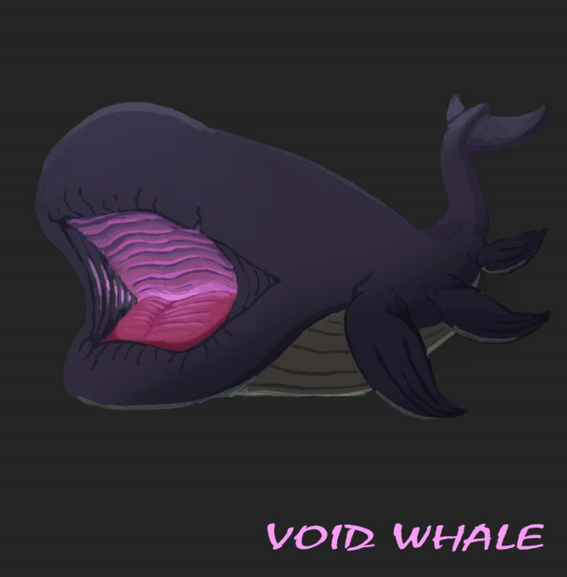 IgnisYik's tweet photo. Creature concept: Void Whale

The Whale that was once living in the sky, but later vanished to the void due to its glutton.

#digitalart #creaturedesign #conceptart https://t.co/beFH2AGdD4