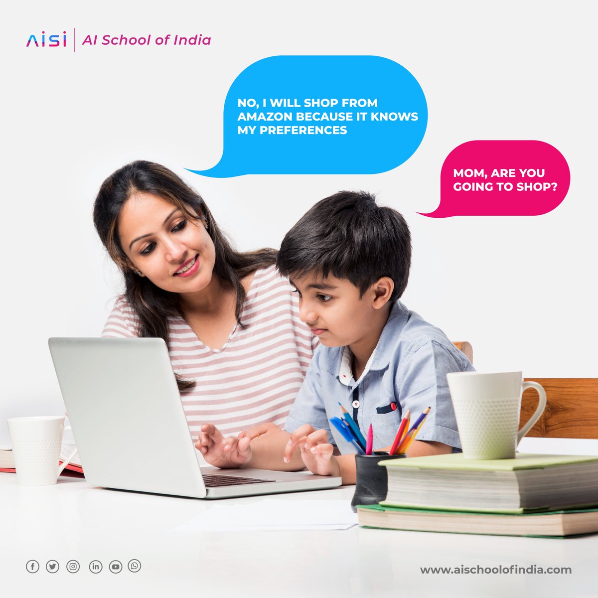 AIschoolofIndia's tweet image. Mommies!!! 
Learn all about coding and how it makes your life easier every day with AI courses. 
Enroll Now: bit.ly/AiSi_courses
#aischoolofindia #Codingmamas #artificialintelligence #aicourse #kidsof2022  #codingformoms #onlineeducation #programming #buildyourownapp #coding