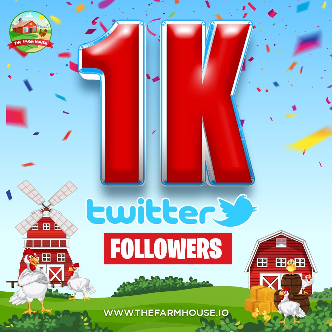 We've just hit 1000 followers! Thank you all for your support.

#thefarmhouse