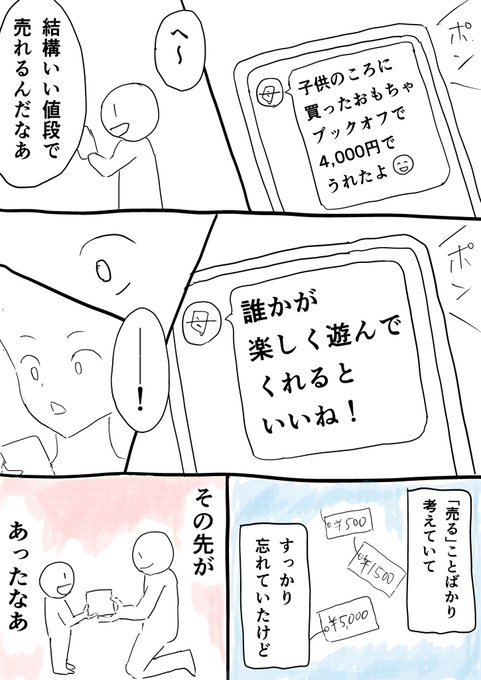 ブックオフと母の話
#最近あった小さな感動 
#コルクラボマンガ専科 
