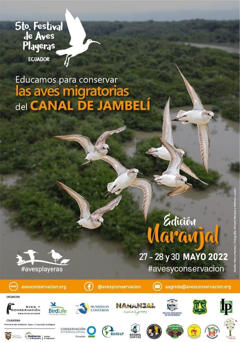 Atención Ecuador #avesplayeras
