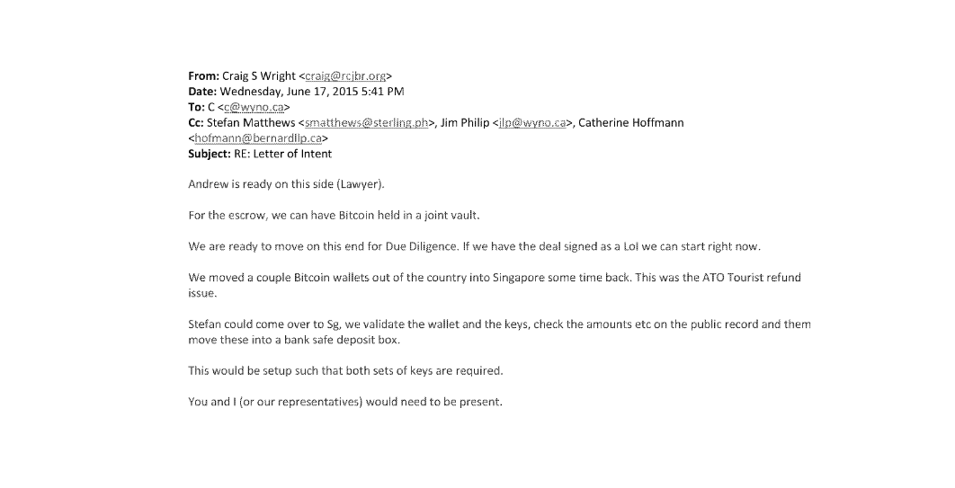CryptoDevil's tweet photo. Re the fake '1feex' paper wallet @Dr_CSWright conned @calvinayre into accepting as escrow for the $15M bailout? Surely Calvin required Craig show proof he actually did control its privkey?

Oh Craig made sure to cover for that, offering one of his trusty 'private' signings 🤔 https://t.co/2XsTlmMav7