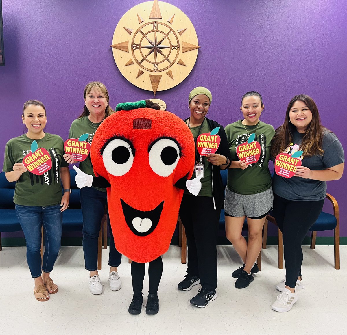 On Friday, 5 of us were surprised &amp; awarded a NEF grant <a href="/NISD_grants/">NISD Grants and Recognitions Department</a> which means money for our classes, additional resources for our Explorers <a href="/NISDCole/">Cole Elementary</a> 💜💛💜💛 So grateful for this! 🎉🎉🎉🎉🎉 <a href="/ZamoraSTEM/">Dawn Zamora</a> <a href="/v_rodarte26/">Valeria I. Rodarte</a> @BC_MrsBader <a href="/TracieQuinn15/">Tracie Quinn</a>