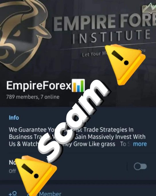 Flipveronica's tweet photo. #Warning
There is a scam group  in Telegram (https://t.co/GD4iOhJJR1) that claim to invest in #bitcoin #mining and earn 5 times profit after 24 hours.
as soon as deposit #funds to the wallet address given by the #scam the #scammer disappear.
Scammer Twitter Id is #@EiraOlsen https://t.co/tUoBtvHuQa