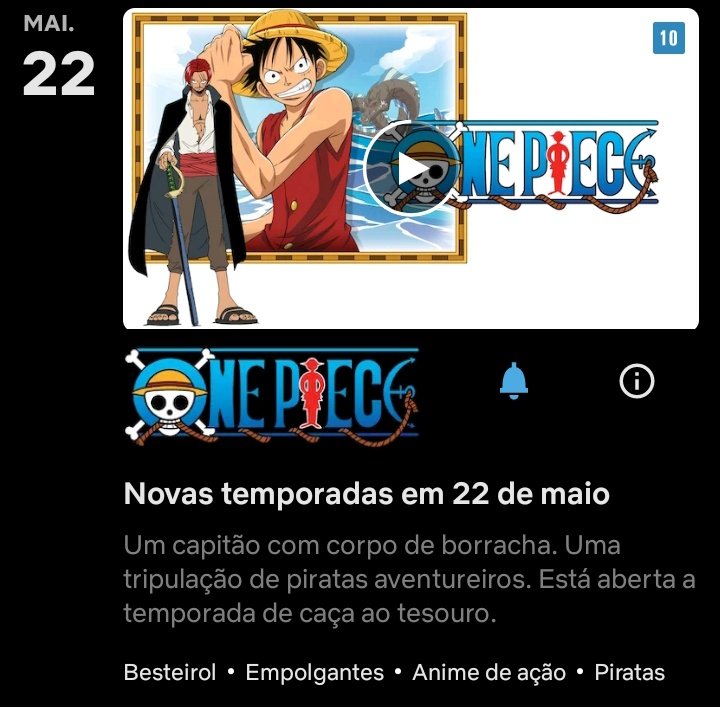 One Piece: Novas temporada do anime chegam a partir de maio na