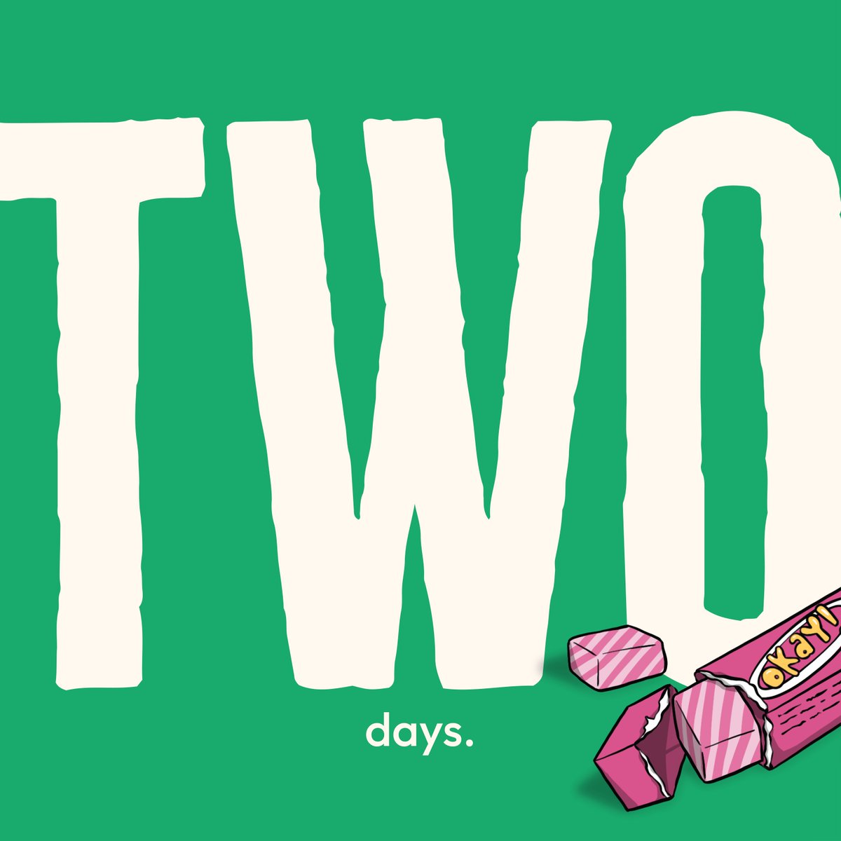 Alarm set for 2 days. ⏰ #OkayBears