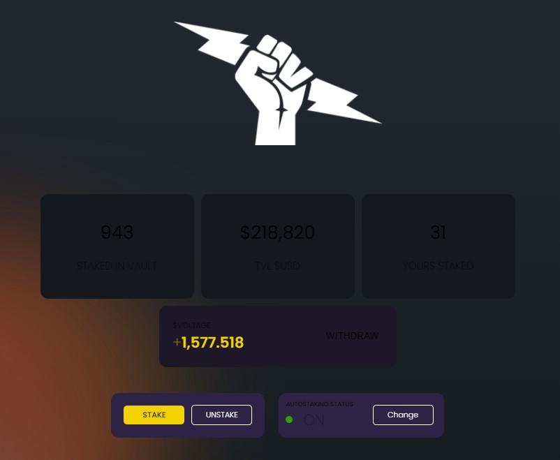 Hangjack4's tweet photo. @hvWorldsNFT_  staking just went live last night, staked my NFTs and woke up to this 👀⚡️⚡️⚡️ https://t.co/ES9fJb0Air