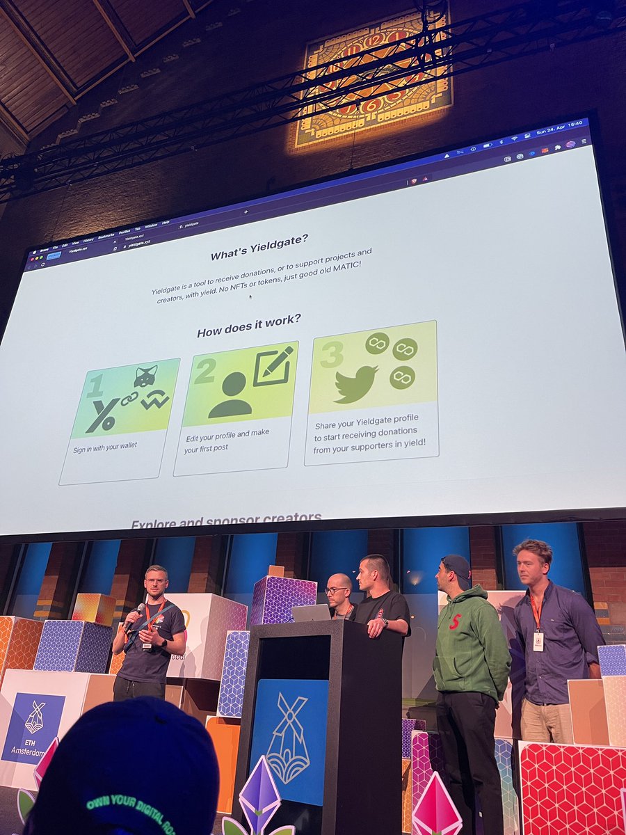 Team #Yieldgate presentations!