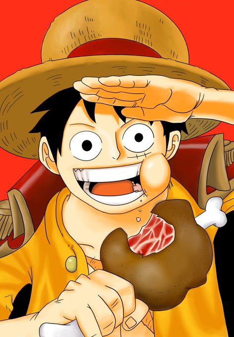 ルフィのtwitterイラスト検索結果