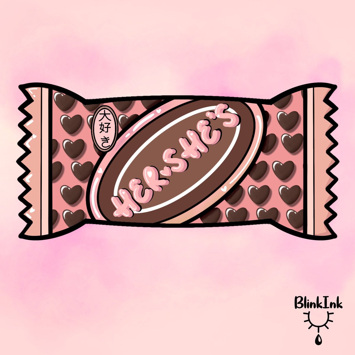BlinkInk9's tweet photo. Punny Pronoun Pieces HerShe's milk chocolate 
#hehim #sheher #theythem #kitkat #LGBTQ #ProtectTransKids #pronounbutton https://t.co/mPKNJwJHhU