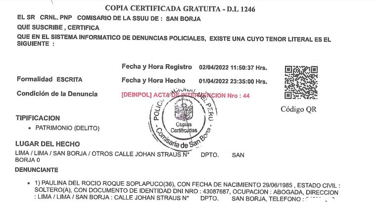 EIPeruano's tweet photo. 1. Incendio en las oficinas de la DIRINCRI.
2. Robo de laptop a la fiscal adjunta de José Domingo.
3.Quemaron la Corte Superior  dónde intentaron borrar información confidencial.
4. Robo en las oficinas de IDL.

En todos los casos hay documentación de la procesada KeiKo Fujimori. https://t.co/MpZTpavBfH