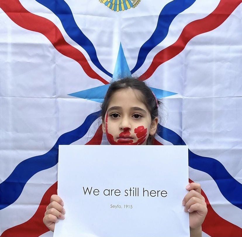 SophiaArmen's tweet image. Today on #AssyrianGenocide #ArmenianGenocide day I want to uplift these powerful statements by Assyrian youth of Wellington, New Zealand as they commemorate the genocide, referred to as Seyfo.

We are still here.❤️💔✊🏽 We as people of conscience around the world are with you