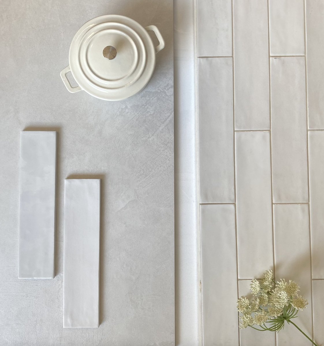 Serene creams. Take time to unwind today!

Featuring: OVERLOOK, perfect for floor and wall.
#minimalistaesthetic #cream #tilemoodboard #architessa #tilelove