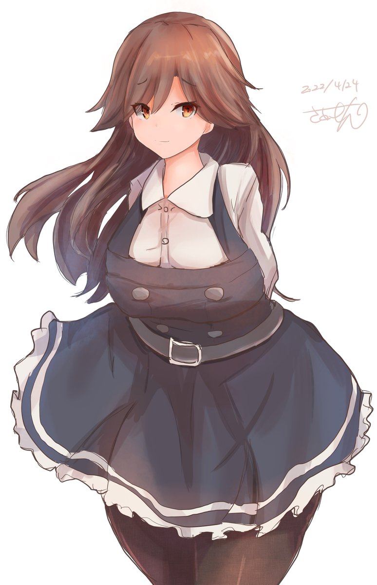 荒潮(艦隊これくしょん) 「リハビリ… 」|さあもん@残4件のイラスト