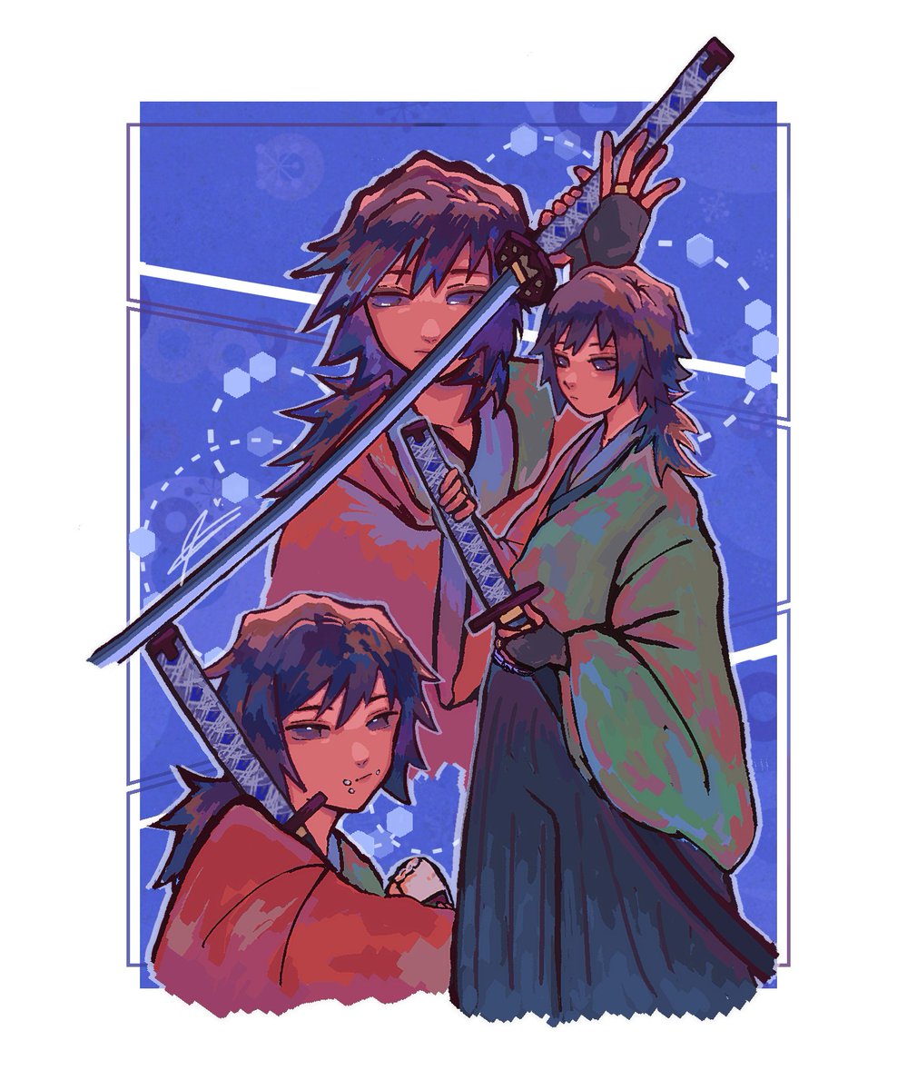Giyuu's original design in my style!! 

[ #giyuutomioka #tomiokagiyuu #giyuu #tomioka #kny #kimetsunoyaiba #demonslayer #knytwt #冨岡義勇 #鬼滅の刃 ]